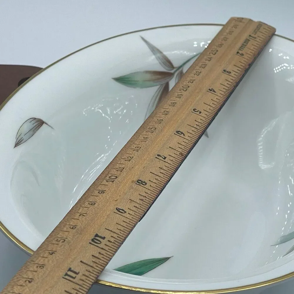 Noritake Canton # 5027 oval serving bowl bamboo.